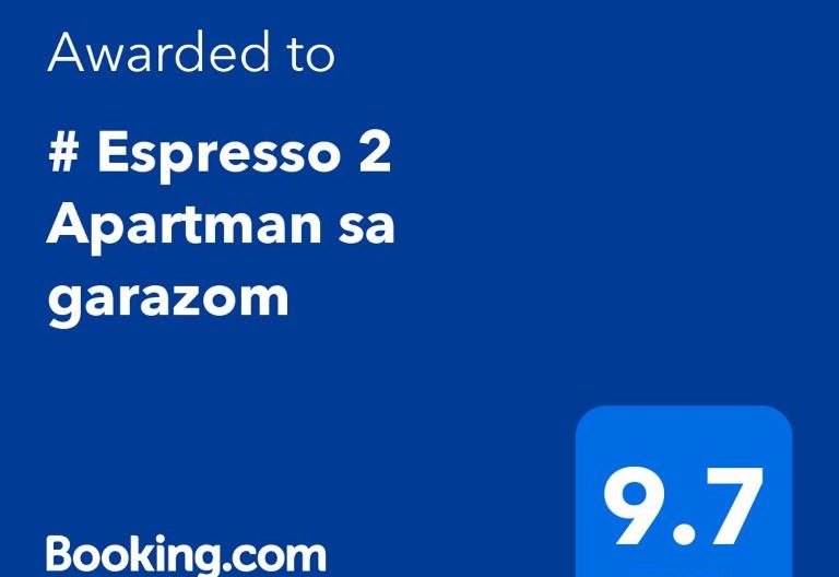 # Espresso 2 Apartman sa garazom